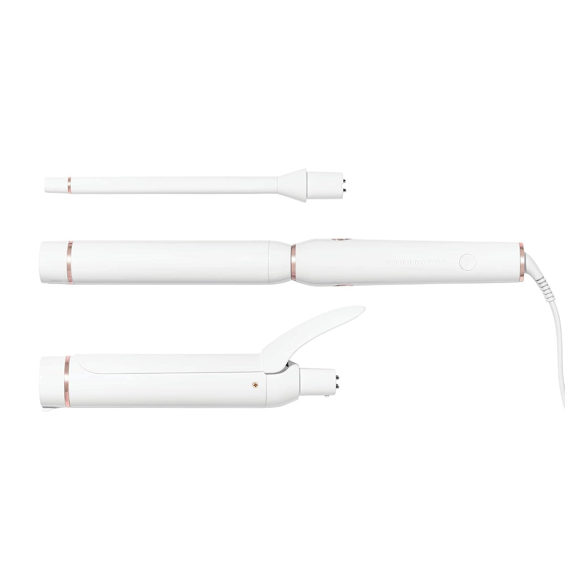 Professional Ionic Interchangeable Curling Iron with 3 Ceramic Clip