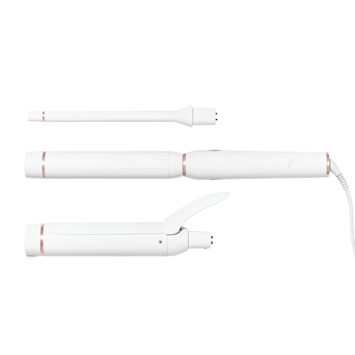 Professional Ionic Interchangeable Curling Iron with 3 Ceramic Clip