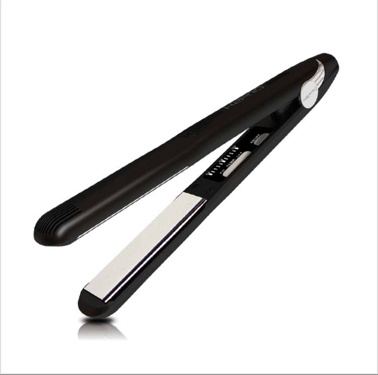 H2PRO BLACK DIAMOND MIKRO 1″ TITANIUM FLAT IRON