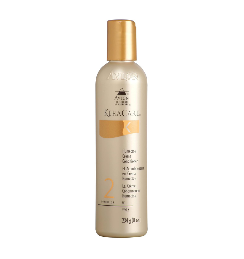 KeraCare Humecto Cream Conditioner 8 oz - Deep Hydrating and Moisturizing Conditioner